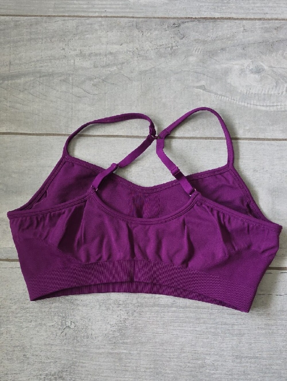 Athleta - Magenta Seamless Stretch Bralette - Women's Sports Bra - Picture 4 of 9